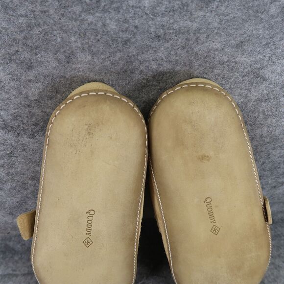 Quoddy Shoes Womens 10.5 Slip On Ring Mule Leather Handcrafted Fashion Comfort - Picture 12 of 15